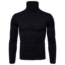 Load image into Gallery viewer, FAVOCENT Winter Warm Turtleneck Sweater Men Fashion Solid Knitted Mens Sweaters 2018 Casual Male Double Collar Slim Fit Pullover