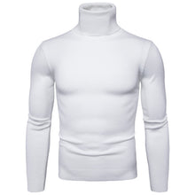 Load image into Gallery viewer, FAVOCENT Winter Warm Turtleneck Sweater Men Fashion Solid Knitted Mens Sweaters 2018 Casual Male Double Collar Slim Fit Pullover