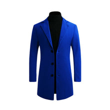 Load image into Gallery viewer, 2019 Brand Mens Vintage Blazer Coats Chinese Style Business Dress Blazers Casual Stand Collar Jackets Male Slim Fit Suit Jacket
